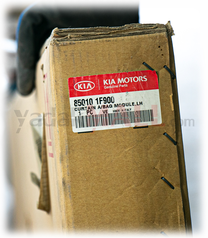 ایربگ پرده ای چپ اسپورتیج 2008